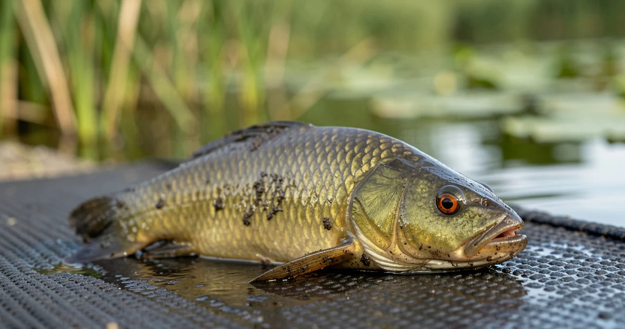 Pêche de la tanche : guide complet 2026, techniques, amorces et postes